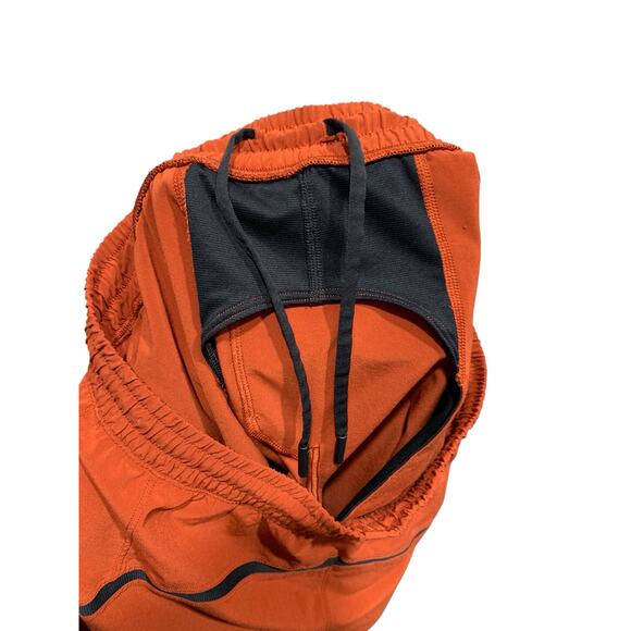 Lululemon Pace Breaker Linerless Short 7" SIZE MEDIUM Burnt Orange Summer active - Picture 4 of 5